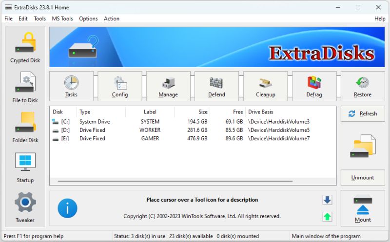 ExtraDisks x64 software